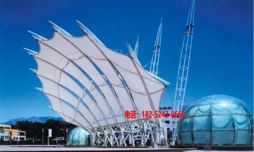 車棚膜結構網架加工